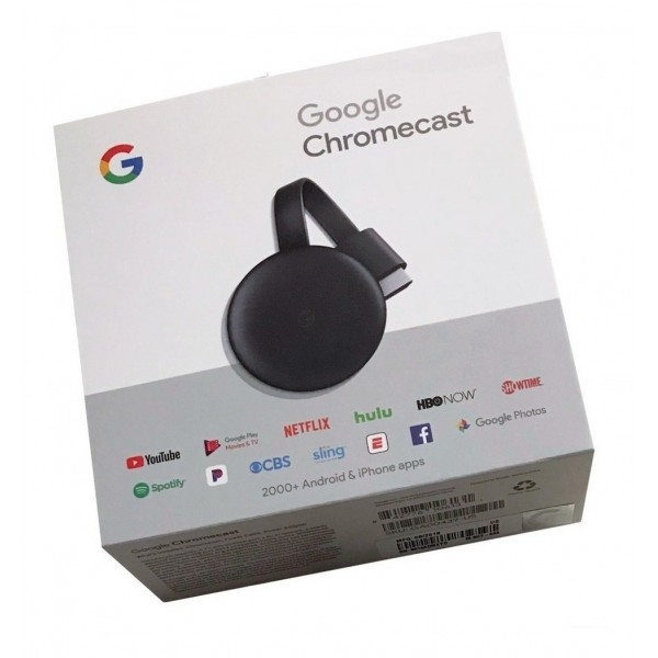 Chromecast HD con Google TV (SIN FUENTE)